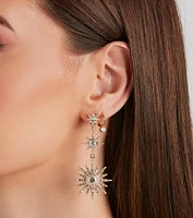 Galactic Glam Starburst Earrings