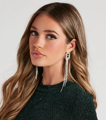 Exquisite Rhinestone Earrings