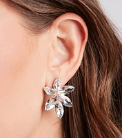 Divine Shine Bejeweled Stud Earrings