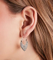 Chic Bohemian Style Earrings Set