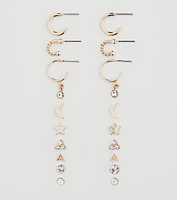 Written In The Stars Eight Earrings Pack