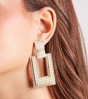 Make A Statement Door Knocker Earrings