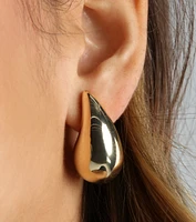 Chic Era Chunky Teardrop Earrings