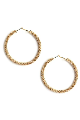 Catalyst Rhinestone Hoops