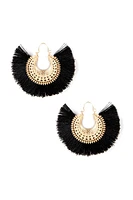 Major Fan Tassel Earrings