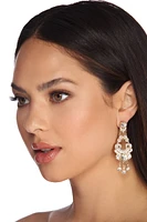 Chandelier Rhinestone Earrings