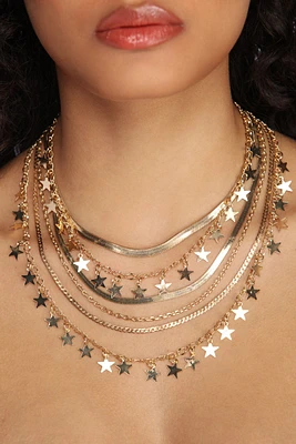 Star Spangled Layered Necklace