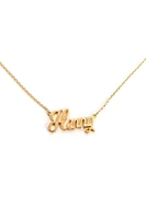 Henny Script Necklace