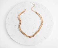 Cute In Cuban Chain Necklace