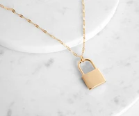 Goldi Lock Pendant Necklace