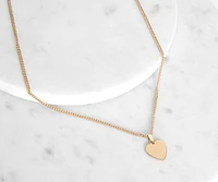 All My Heart Charm Necklace