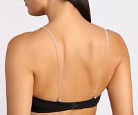 Eye Catcher Rhinestone Bra Straps