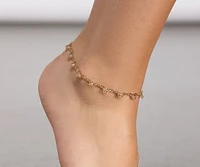 Butterfly Charm Anklet