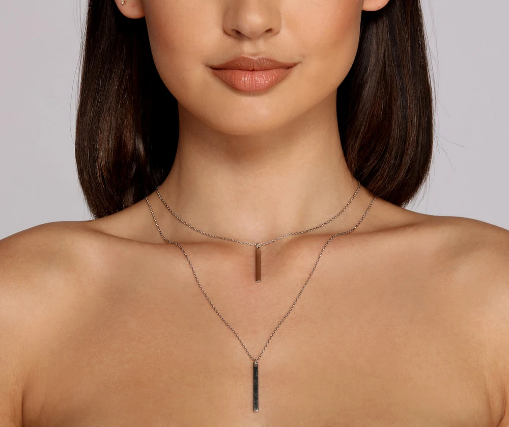 Feelin' Chic Dainty Layered Necklace