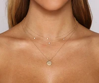 Dainty Details Layered Charm Necklaces