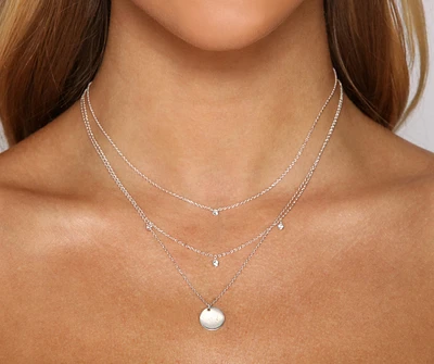 Dainty Details Layered Charm Necklaces