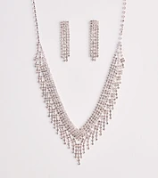 Luxe Beauty Necklace And Earrings Set