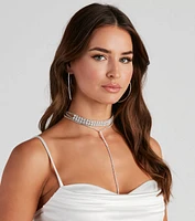 Love For Glam Choker And Necklace