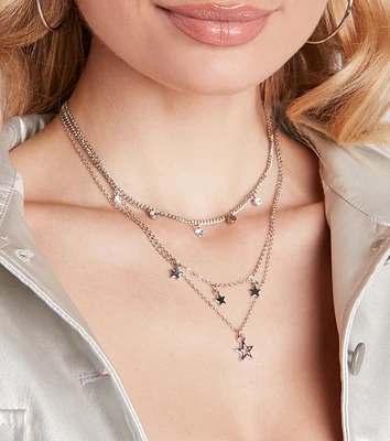 Among The Stars Layered Choker Necklace