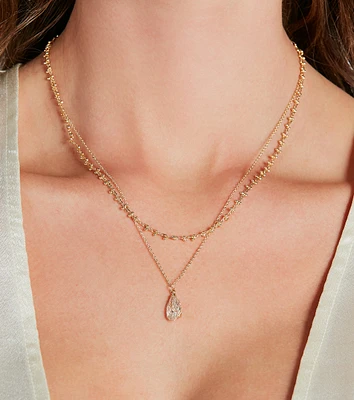 Pretty And Delicate Layered Necklace
