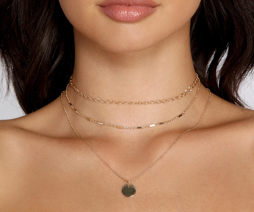 Triple Threat Choker Set