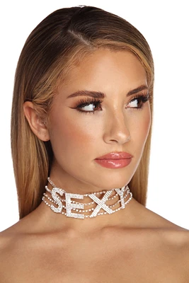 Sexy Graphic Choker