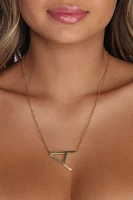 Give Me An A Necklace