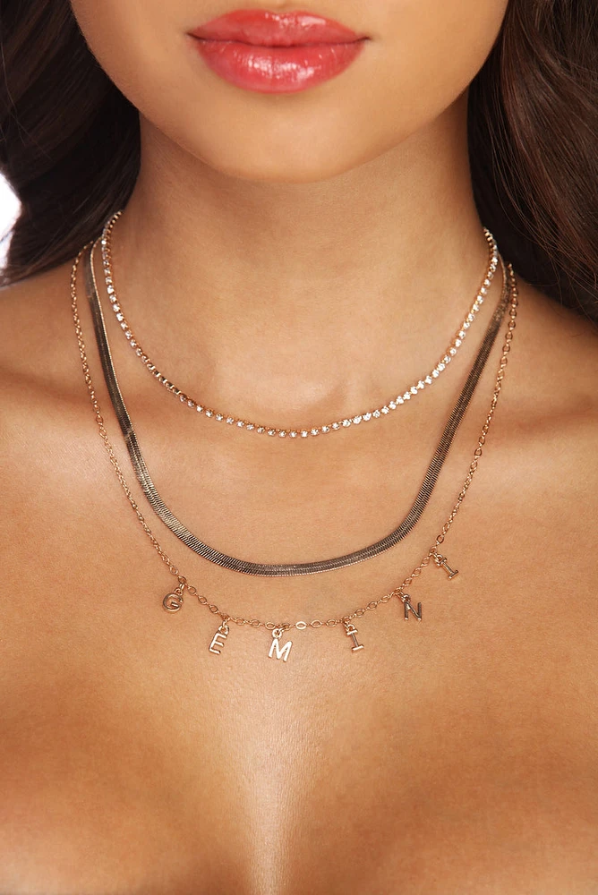 3 Pack Necklace Set