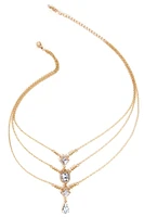 Gleaming Gemstone Layered Necklace