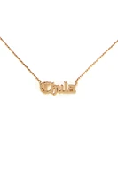 Chula Script Chain Necklace