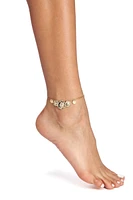 Dainty Coin Anklet