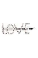 Love Rhinestone Hair Pin