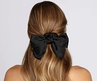 Over-sized Baby Doll Bow Barrette