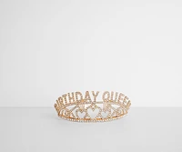 Birthday Queen Rhinestone Tiara