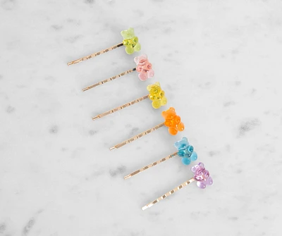 Gummy Bear Bobby Pin 6 Pack