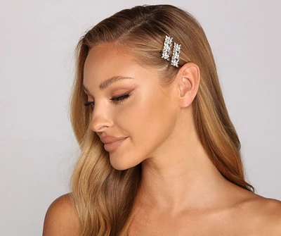 Dainty And Chic Gemstone Hair Clips