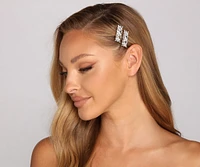 Dainty And Chic Gemstone Hair Clips