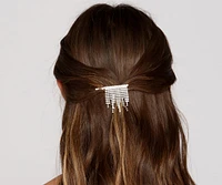 Dainty Details Rhinestone Barrette