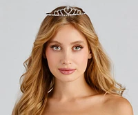 Fall In Love Rhinestone Tiara