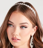 Luxe Sparkle Rhinestone-Embellished Headband