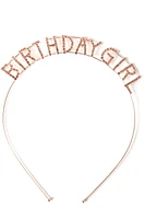 Birthday Girl Rhinestone Headband