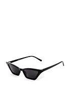 Edgy Narrow Cat Eye Sunglasses