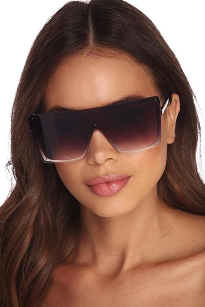 On The Move Flat Top Sunglasses