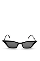 Edgy Thin Cat Eye Sunglasses