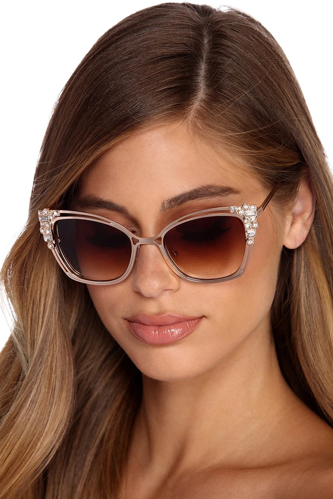 Glam Gal Cat Eye Sunglasses