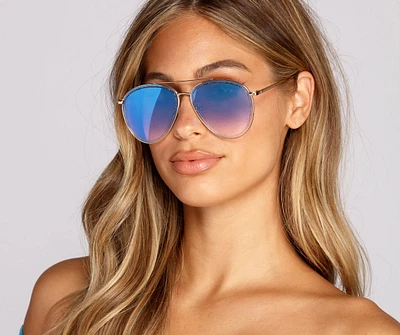 Fly Girl Aviator Sunglasses
