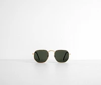 Shady Business Square Oval Sunglasses