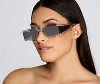 Money To Blow Rectangle Sunglasses