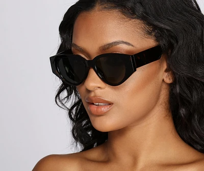 Forever Chill Cat Eye Sunglasses