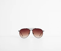 Deep Reflections Ombre Aviators